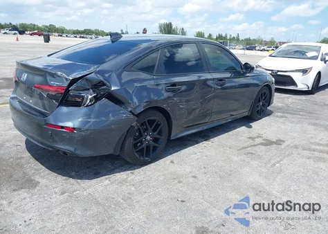 2024 Honda Civic Sport z USA, uszkodzony, nr VIN 2HGFE2F53RH594460